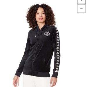 Kappa 222 Banda Stech Hoodie Jacket sz M
